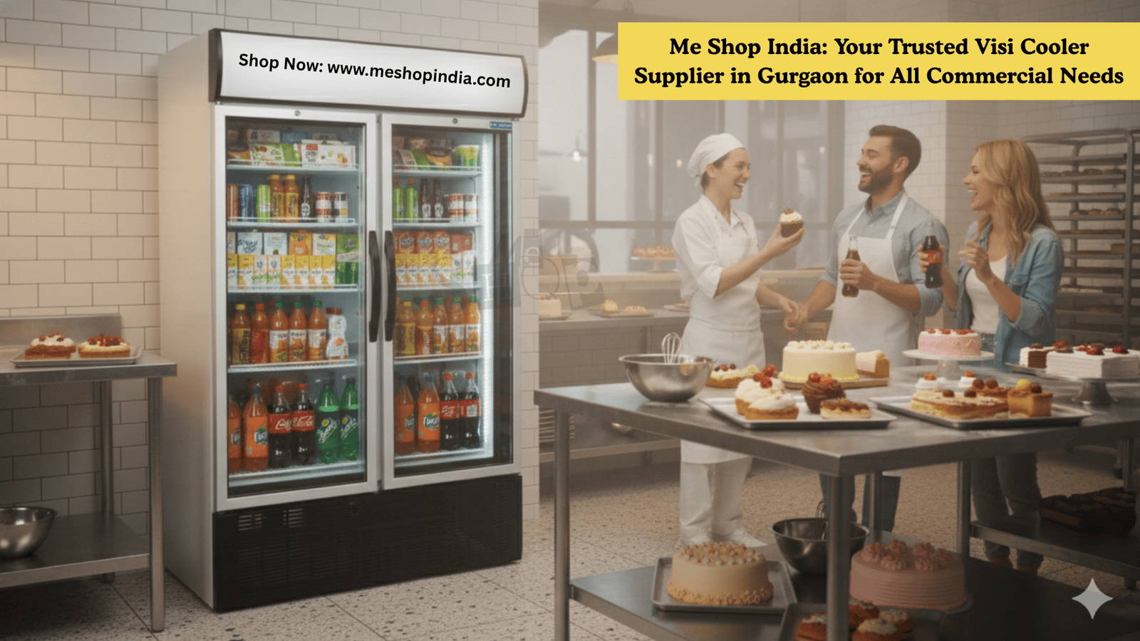 Me Shop India: Your Trusted Visi Cooler Supplier in Gurgaon for All Commercial Needs